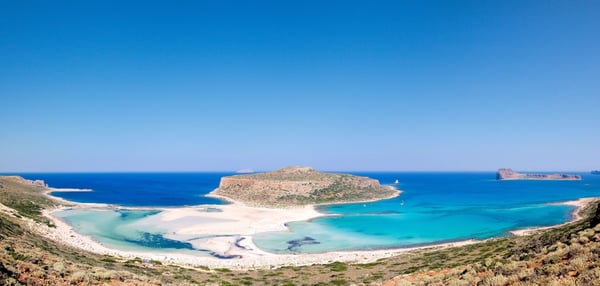 Balos Lagoon and Gramvousa island